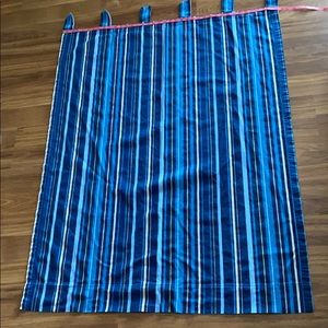 🧵Your Zone Blue Strip Curtains 🧵